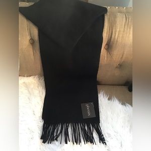 Phenix Cashmere Scarf Women's Black New With Tags